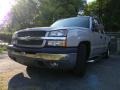 2005 Silver Birch Metallic Chevrolet Silverado 1500 LS Crew Cab  photo #4