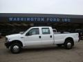 Oxford White - F350 Super Duty XL Crew Cab 4x4 Photo No. 1