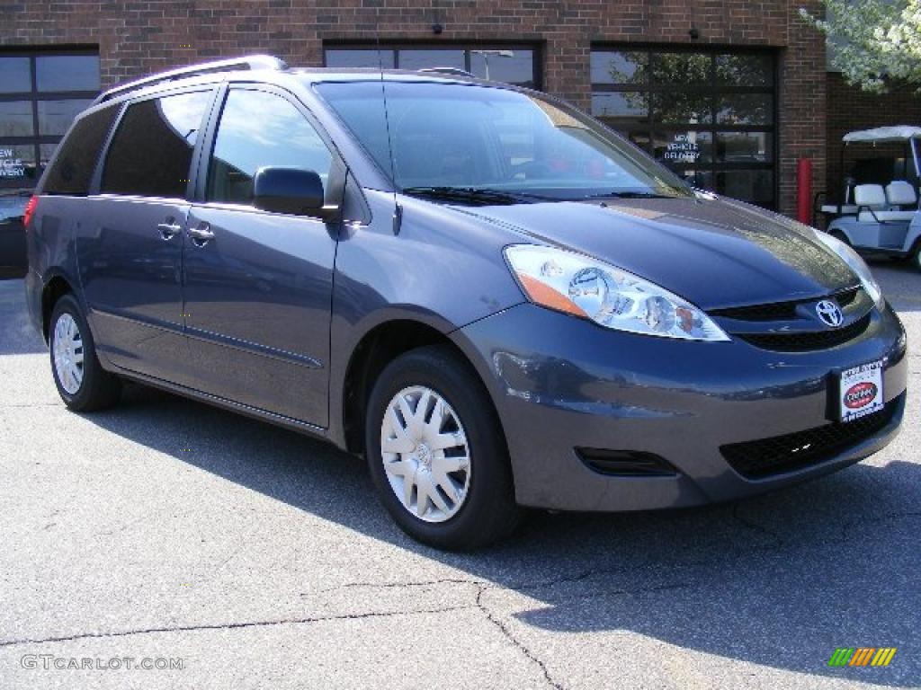 2006 Sienna LE - Slate Metallic / Stone Gray photo #1