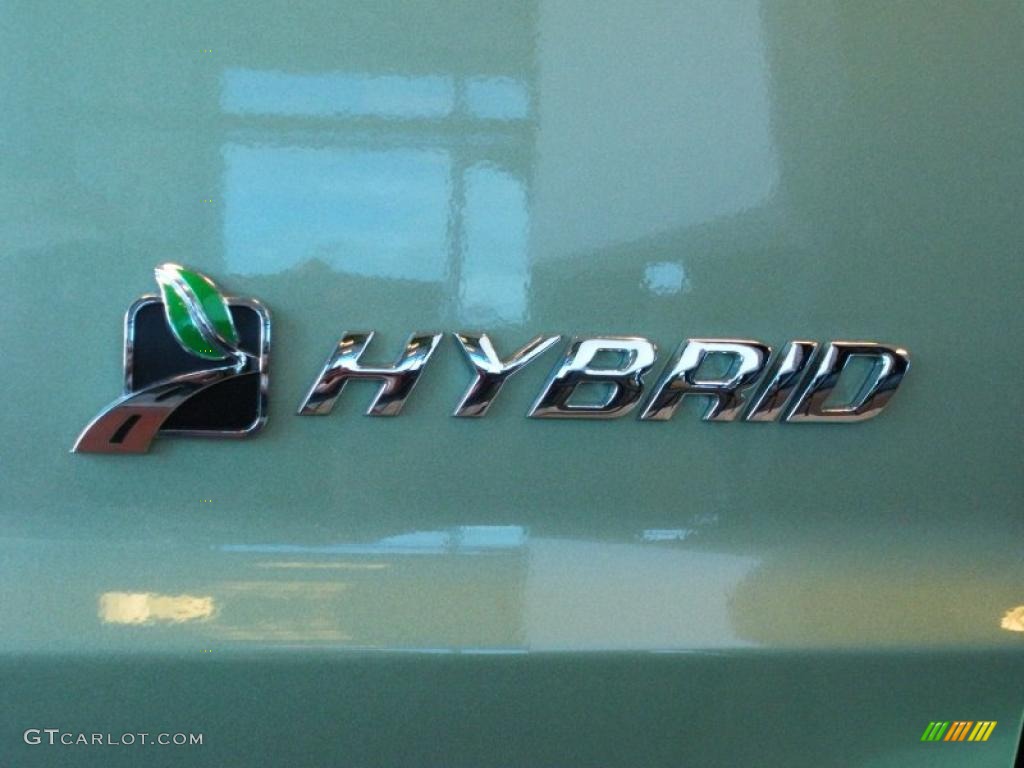 2010 Escape Hybrid - Kiwi Green Metallic / Stone photo #5
