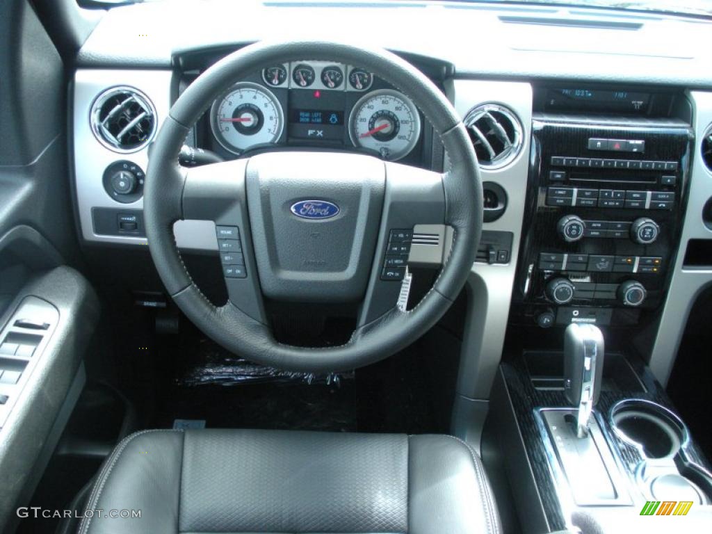 2010 F150 FX2 SuperCab - Tuxedo Black / Black photo #8