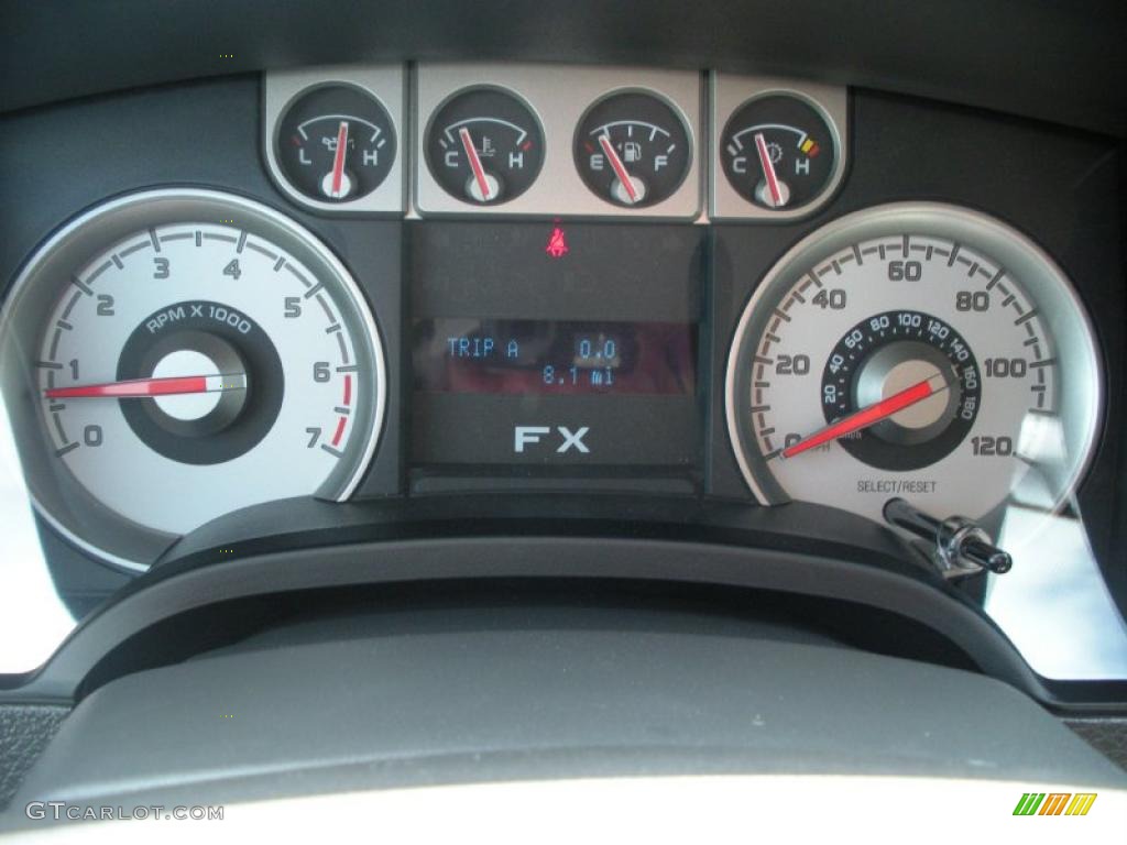 2010 F150 FX2 SuperCab - Tuxedo Black / Black photo #9