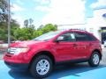 2010 Red Candy Metallic Ford Edge SE  photo #1