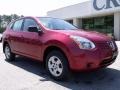 2009 Venom Red Nissan Rogue S AWD  photo #2