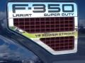 2010 Dark Blue Pearl Metallic Ford F350 Super Duty Lariat Crew Cab Dually  photo #4
