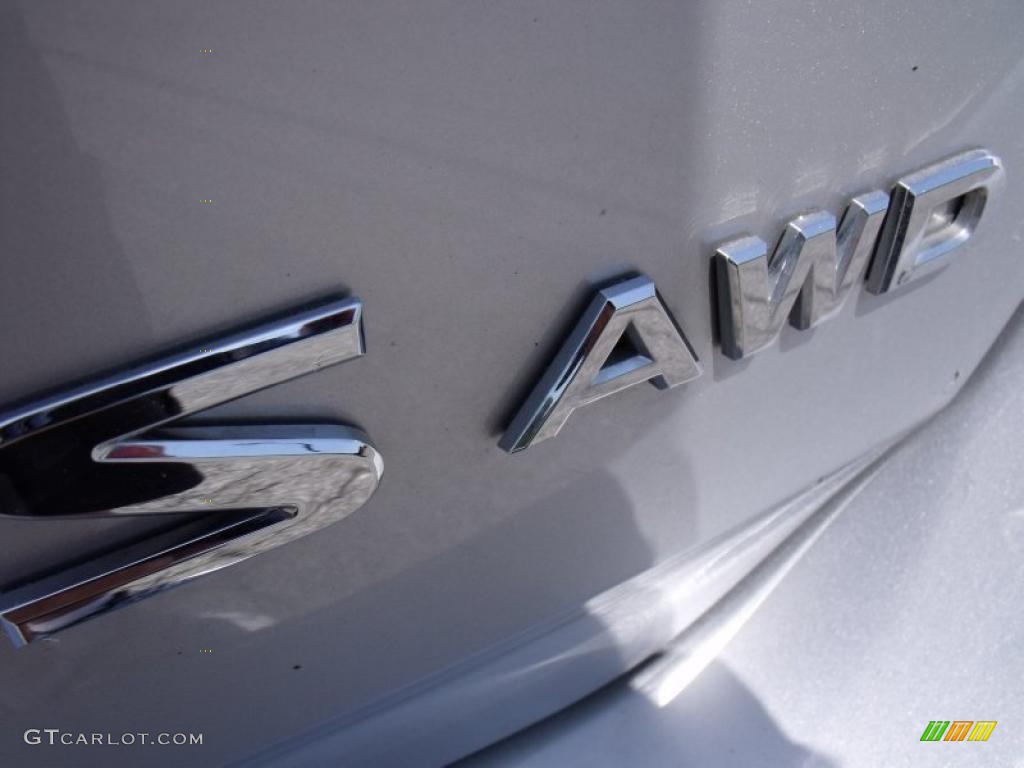 2009 Murano S AWD - Brilliant Silver Metallic / Black photo #10
