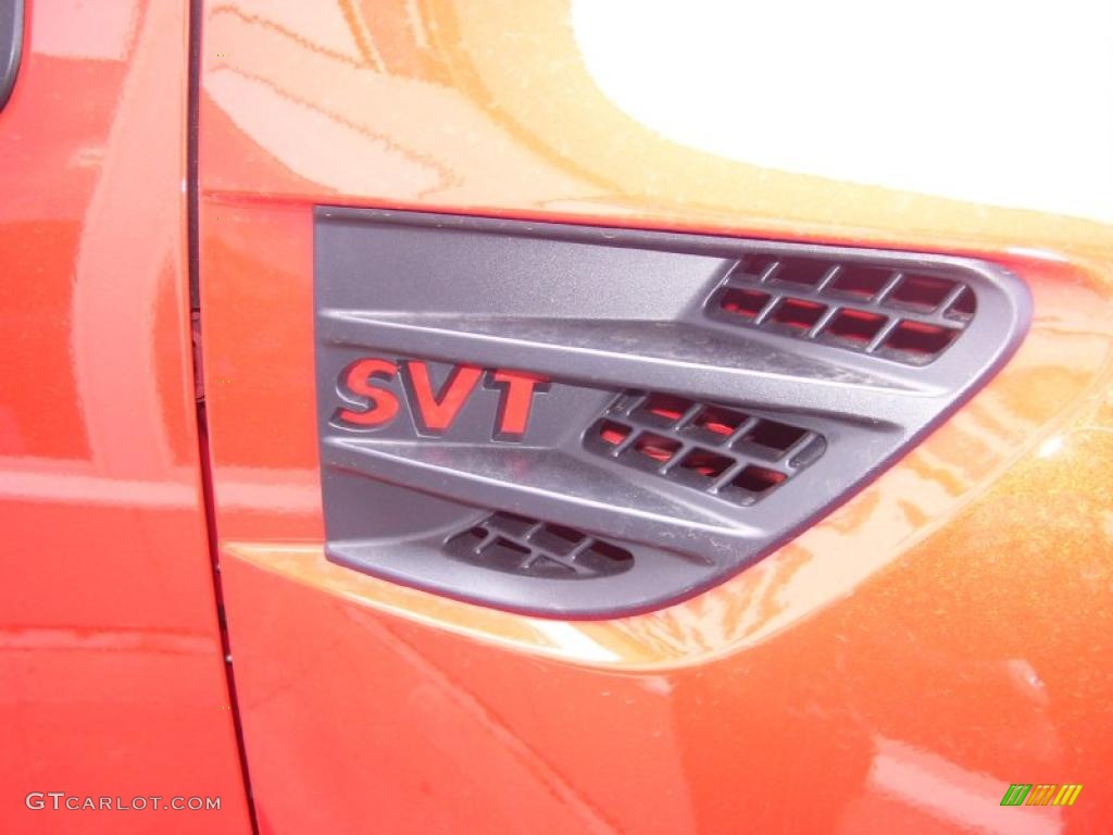 2010 F150 SVT Raptor SuperCab 4x4 - Molten Orange Tri Coat / Raptor Black/Orange photo #7