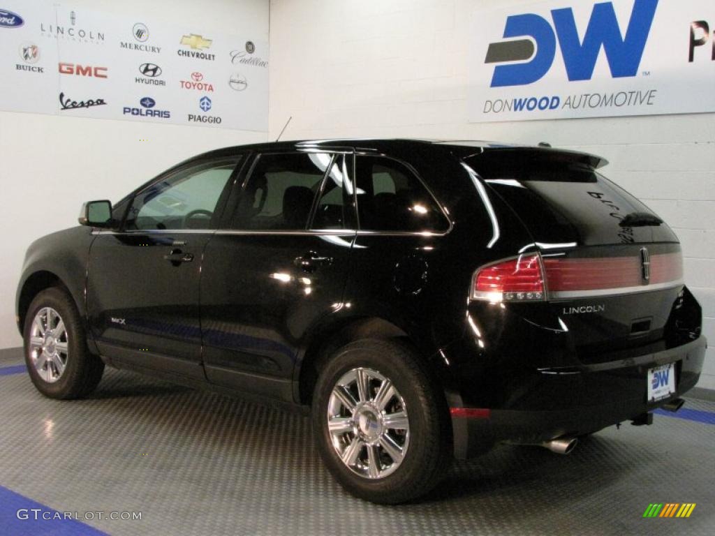 2007 MKX AWD - Black / Charcoal Black photo #3