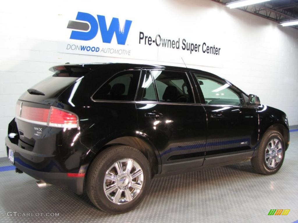 2007 MKX AWD - Black / Charcoal Black photo #4
