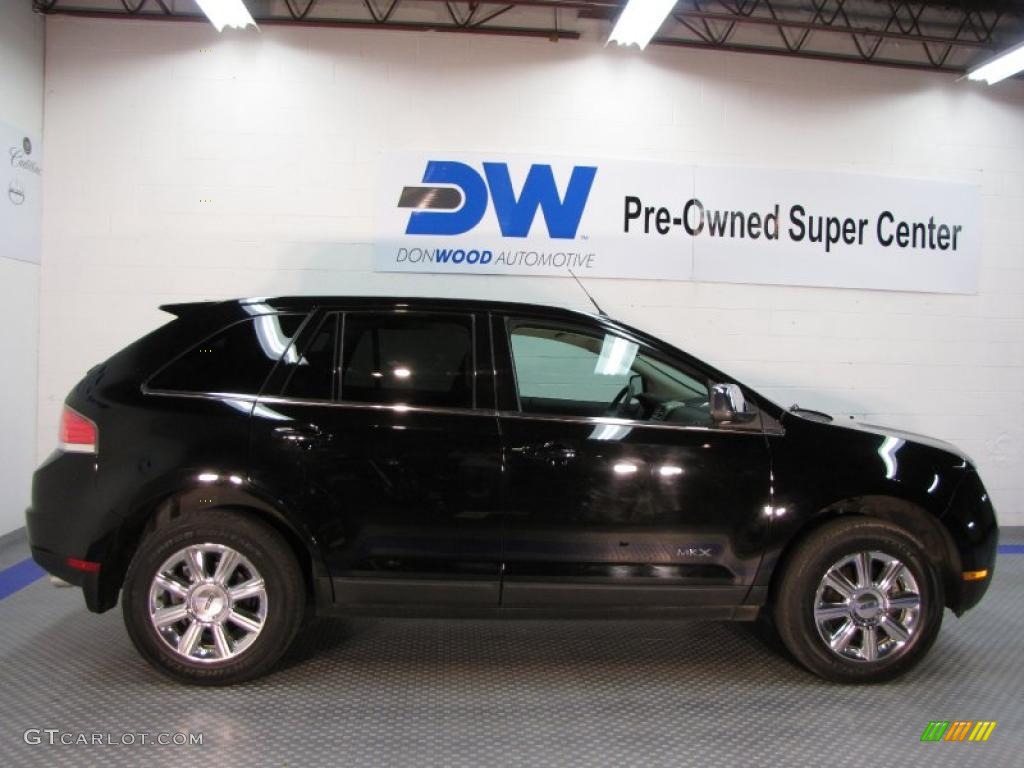2007 MKX AWD - Black / Charcoal Black photo #6