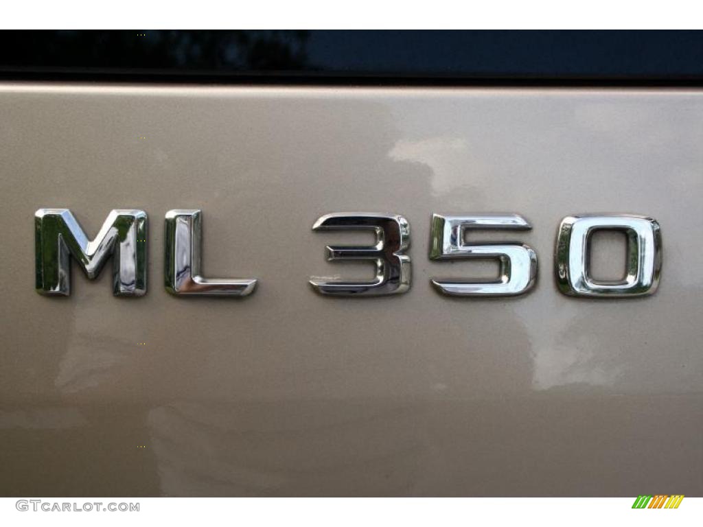 2004 ML 350 4Matic - Desert Silver Metallic / Charcoal photo #58