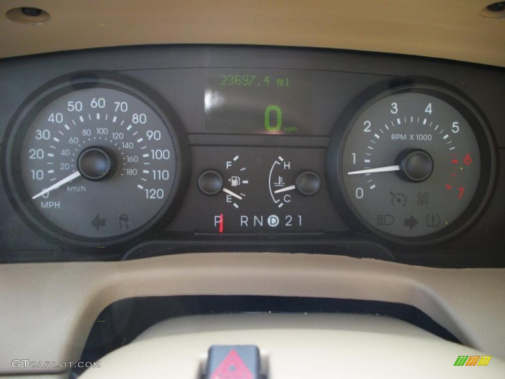 2007 Mercury Grand Marquis LS Gauges Photo #28482206