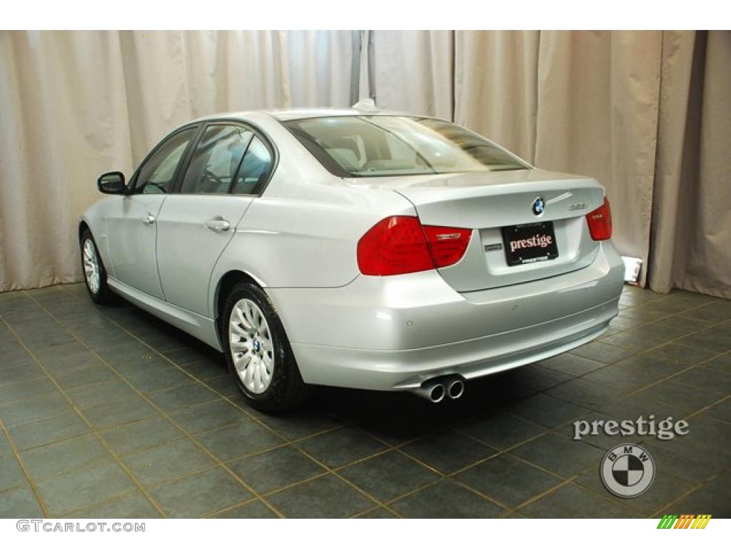 2009 3 Series 328i Sedan - Titanium Silver Metallic / Grey Dakota Leather photo #4