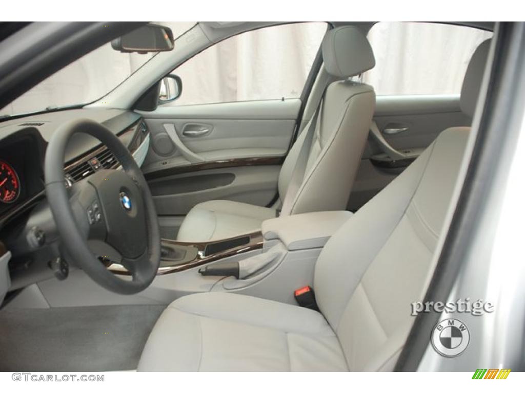 2009 3 Series 328i Sedan - Titanium Silver Metallic / Grey Dakota Leather photo #14