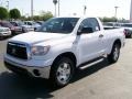 2010 Super White Toyota Tundra Regular Cab  photo #2