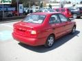 2000 Chili Red Hyundai Accent GL Sedan  photo #3