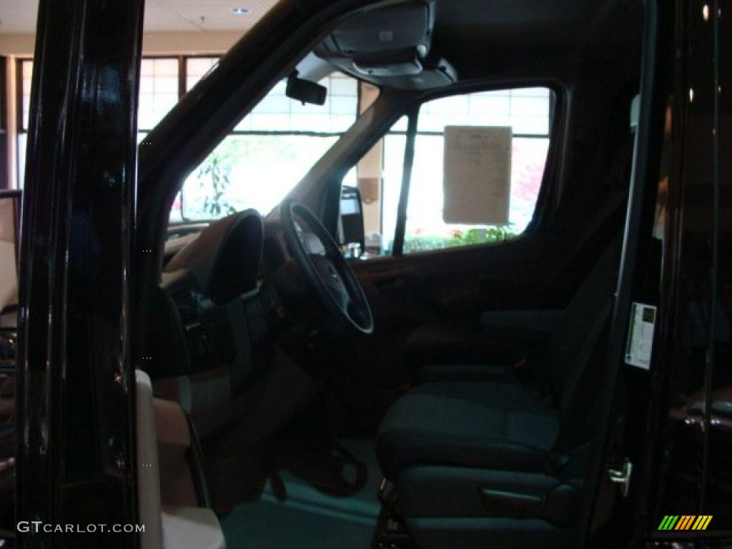 2010 Sprinter 2500 Passenger Van - Black / Black photo #6