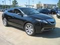 2010 Crystal Black Pearl Acura ZDX AWD  photo #2