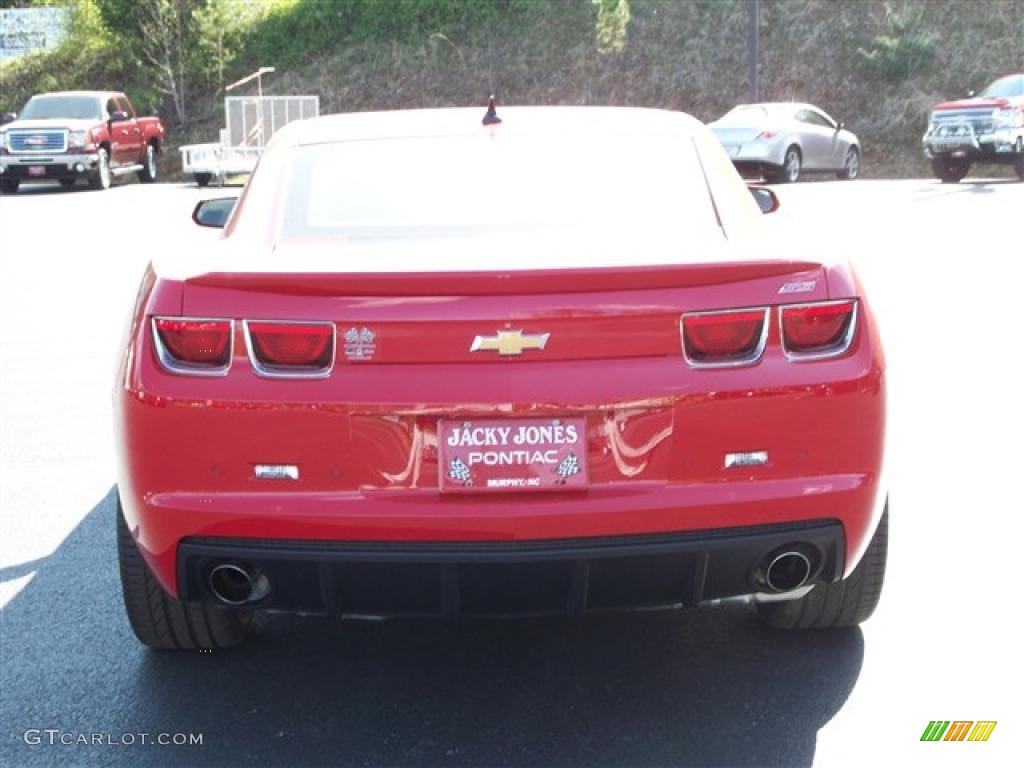 2010 Camaro SS/RS Coupe - Victory Red / Black photo #15