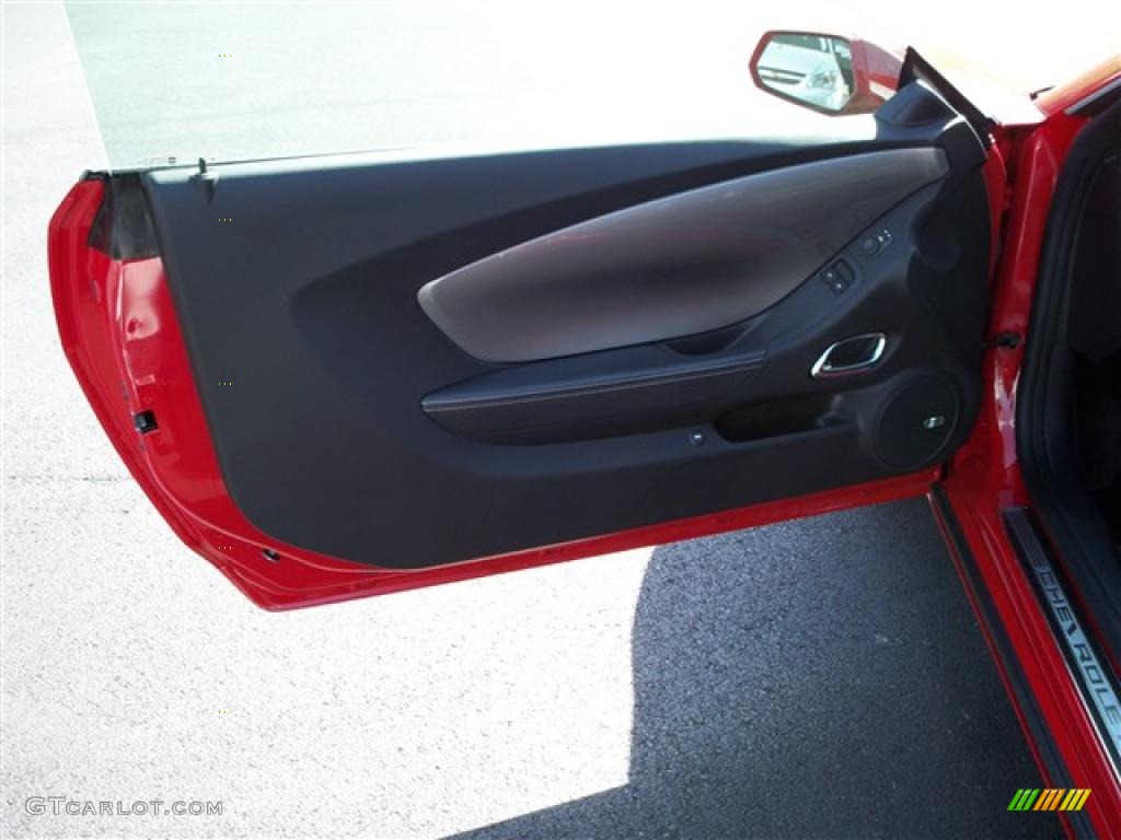 2010 Camaro SS/RS Coupe - Victory Red / Black photo #17