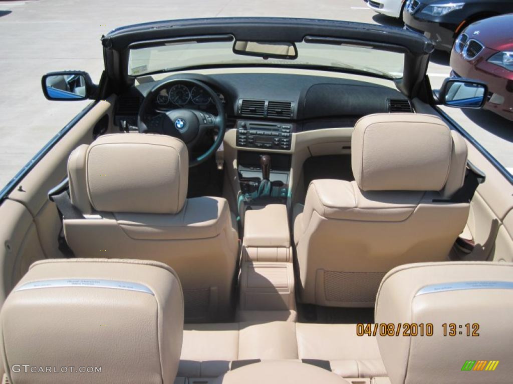2006 3 Series 330i Convertible - Mystic Blue Metallic / Beige photo #13