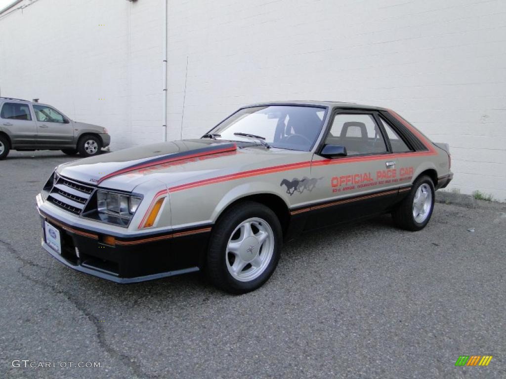 1979 Mustang Indianapolis 500 Official Pace Car - Pewter Metallic / Black photo #7