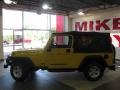 Solar Yellow - Wrangler Unlimited 4x4 Photo No. 2