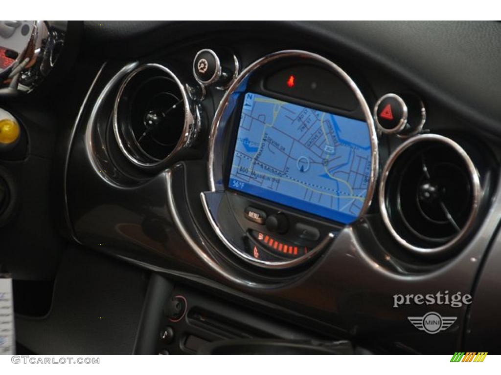 2008 Cooper S Convertible Sidewalk Edition - White Silver Metallic / Malt Brown English Leather photo #13