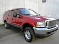 2003 Red Fire Metallic Ford Excursion XLT 4x4  photo #6