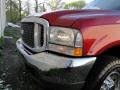 2003 Red Fire Metallic Ford Excursion XLT 4x4  photo #17