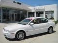 White Onyx 2008 Jaguar X-Type 3.0 Sedan