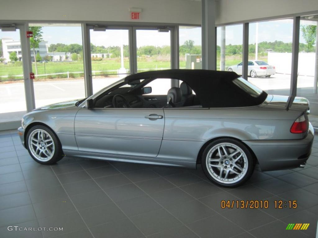 2006 3 Series 330i Convertible - Silver Grey Metallic / Grey photo #4