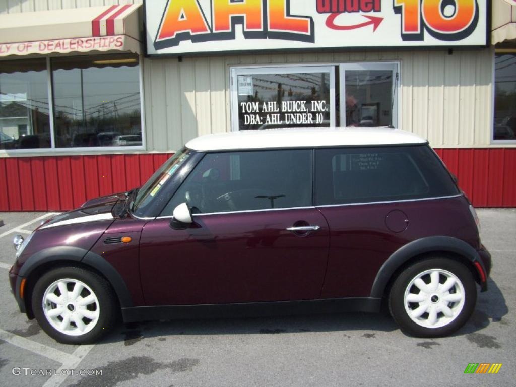 Velvet Red Metallic Mini Cooper