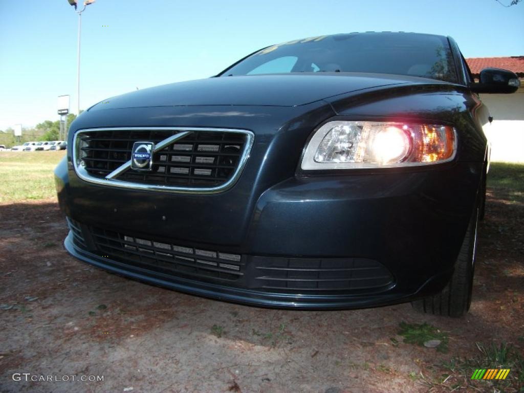 2009 S40 2.4i - Barents Blue Metallic / Quartz photo #2