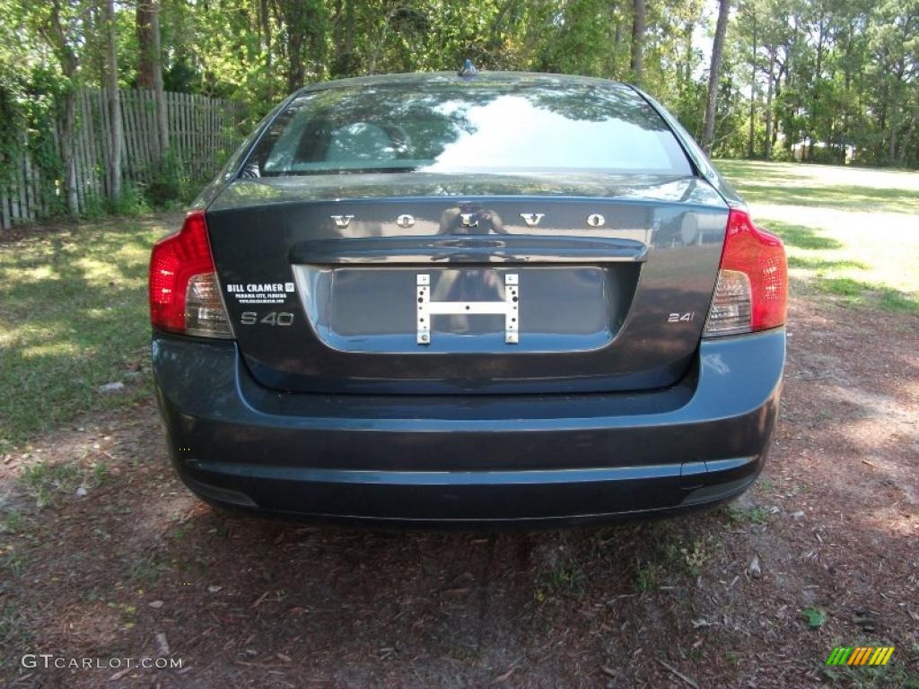 2009 S40 2.4i - Barents Blue Metallic / Quartz photo #3