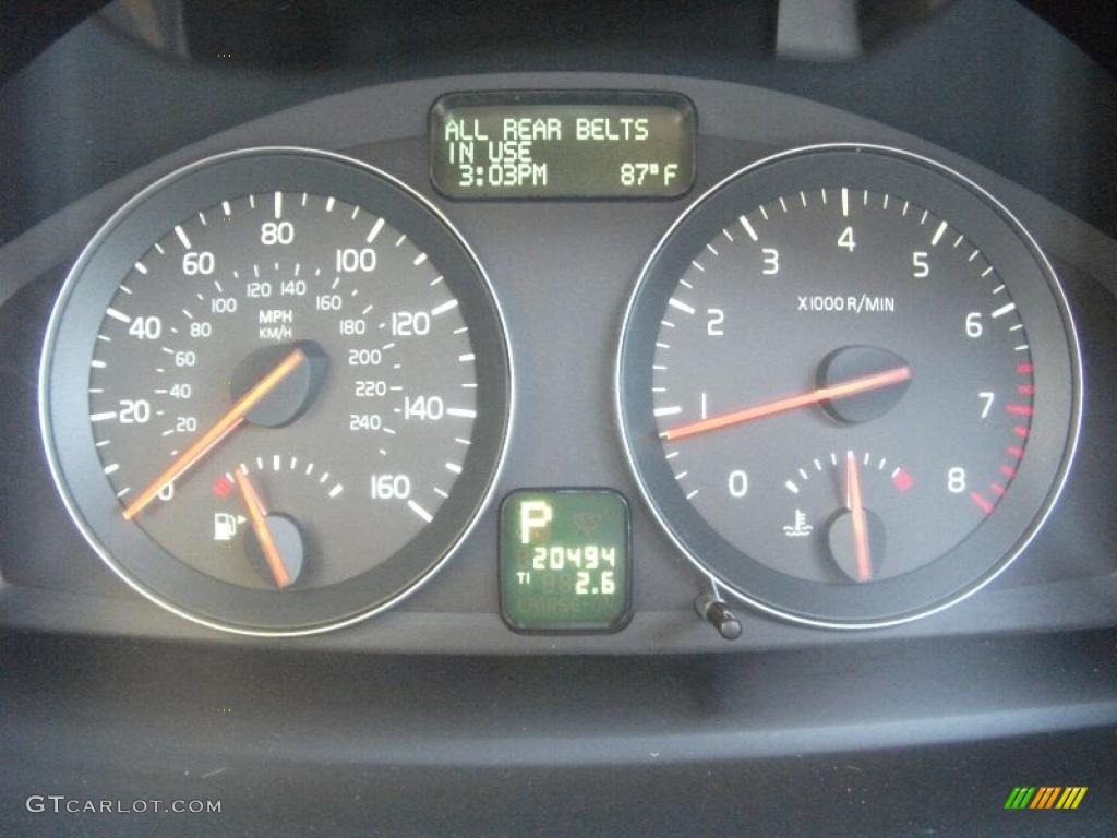 2009 S40 2.4i - Barents Blue Metallic / Quartz photo #5
