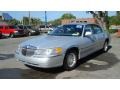 2002 Silver Frost Metallic Lincoln Town Car Executive  photo #7