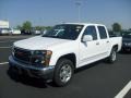 Summit White 2009 GMC Canyon SLE Crew Cab
