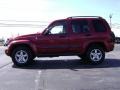 2005 Inferno Red Crystal Pearl Jeep Liberty Renegade 4x4  photo #4