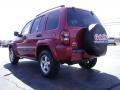 2005 Inferno Red Crystal Pearl Jeep Liberty Renegade 4x4  photo #5