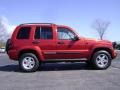 2005 Inferno Red Crystal Pearl Jeep Liberty Renegade 4x4  photo #8