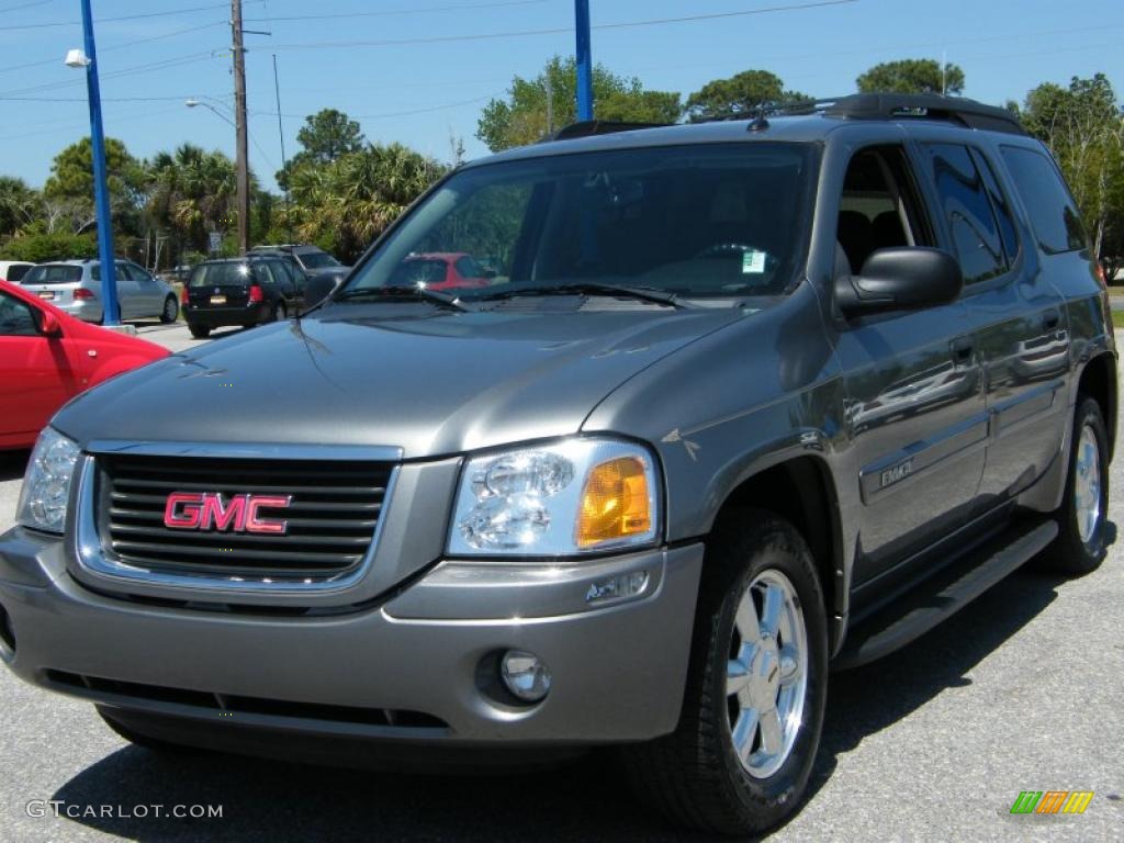 2005 Envoy XL SLE - Steel Grey Metallic / Ebony photo #1