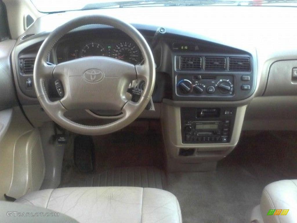 1999 Sienna XLE - Super White / Oak Beige photo #5