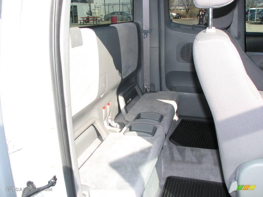 2006 Tacoma Access Cab 4x4 - Super White / Taupe photo #10