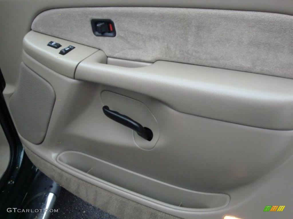 2001 Silverado 2500HD LS Crew Cab 4x4 - Forest Green Metallic / Tan photo #16