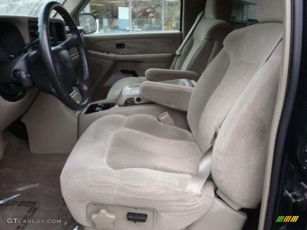 2001 Silverado 2500HD LS Crew Cab 4x4 - Forest Green Metallic / Tan photo #19