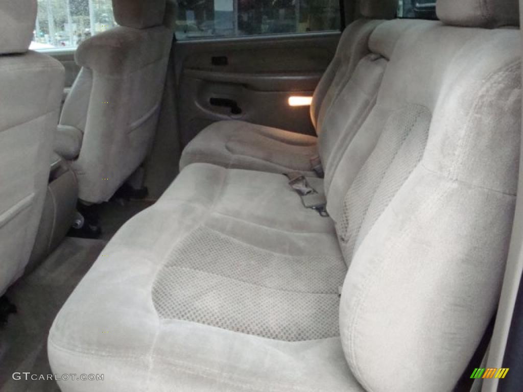 2001 Silverado 2500HD LS Crew Cab 4x4 - Forest Green Metallic / Tan photo #20