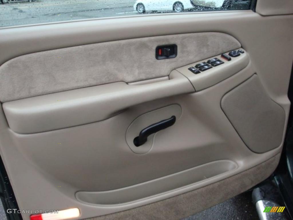 2001 Silverado 2500HD LS Crew Cab 4x4 - Forest Green Metallic / Tan photo #22
