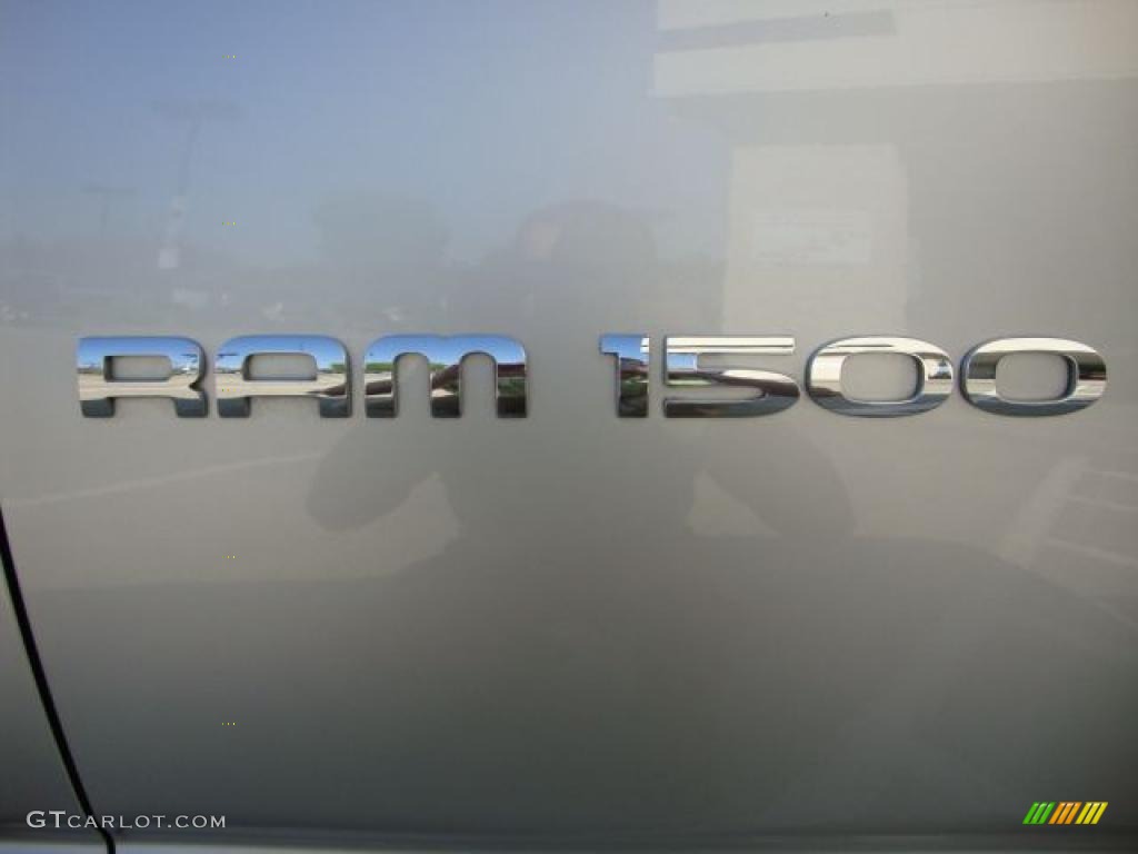 2005 Ram 1500 SLT Regular Cab - Bright Silver Metallic / Dark Slate Gray photo #31