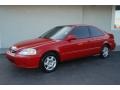 2000 Milano Red Honda Civic EX Coupe  photo #3